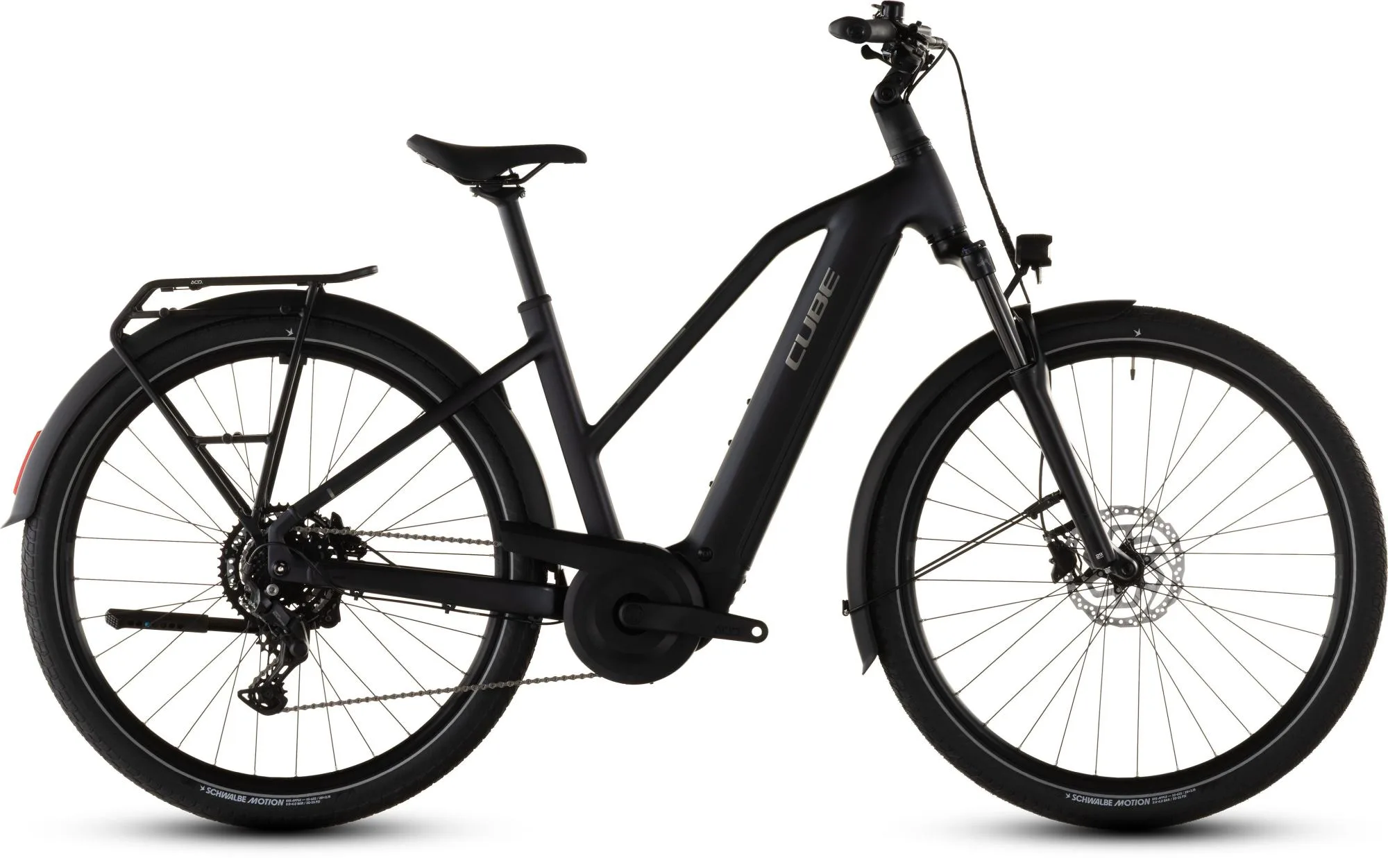 CUBE TOURING HYBRID ONE 600 COAL/CHROME T 58 CM