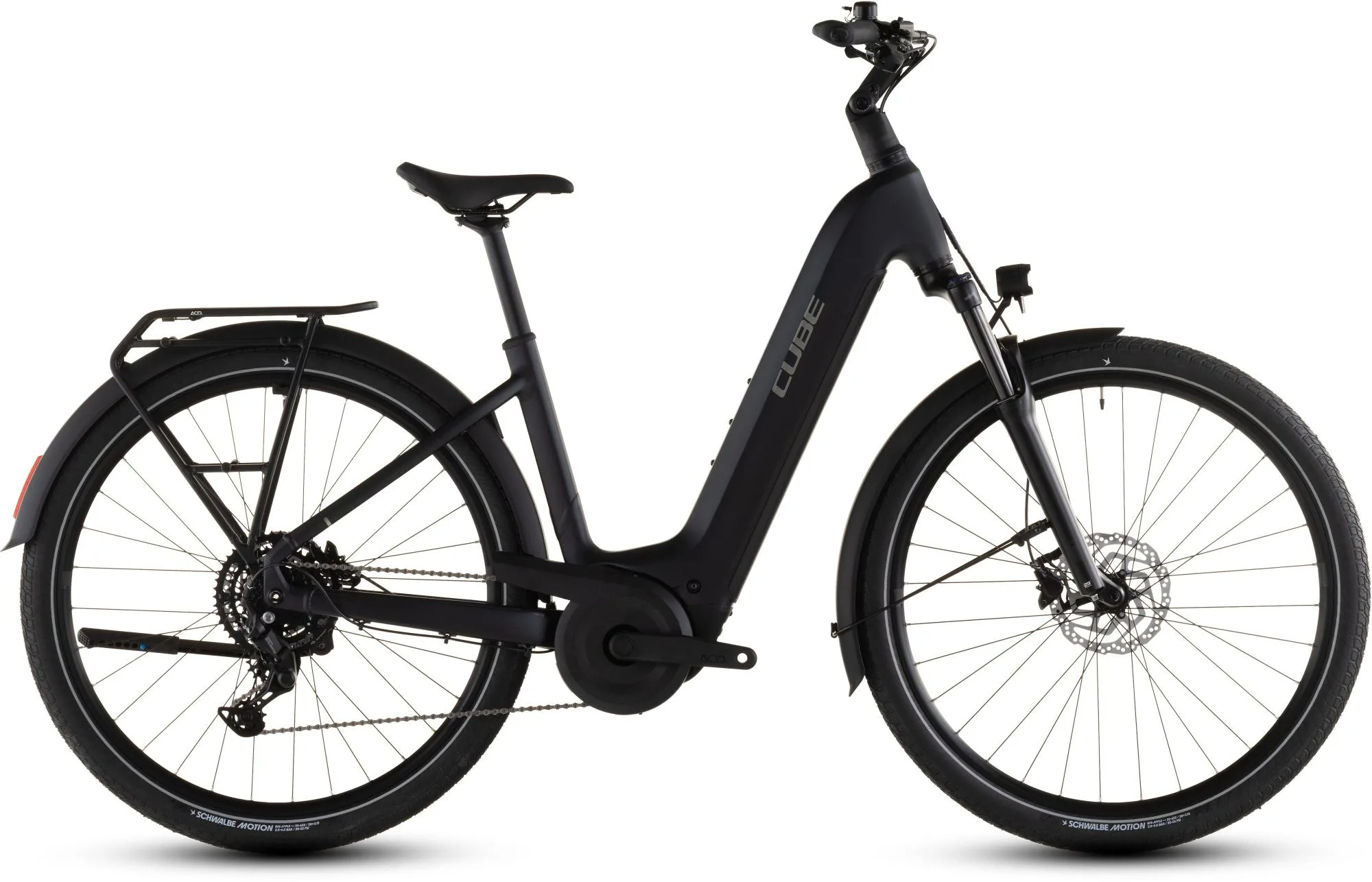 CUBE TOURING HYBRID ONE 600 COAL/CHROME EE 62 CM