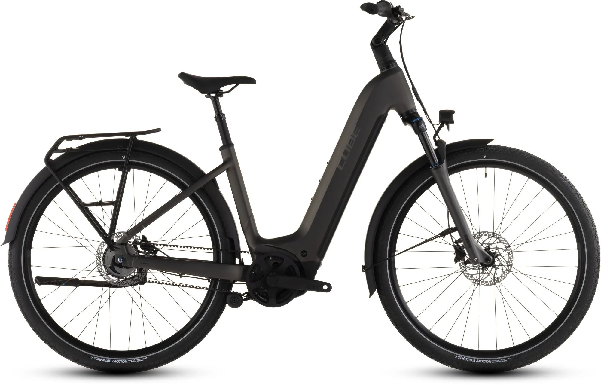 CUBE TOURING HYBRID COMFORT SLX 800 CHARCOAL/CHROME EE 54 CM