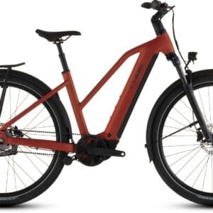 CUBE TOURING HYBRID COMFORT SLX 800 CHILLI/CHROME T 58 CM