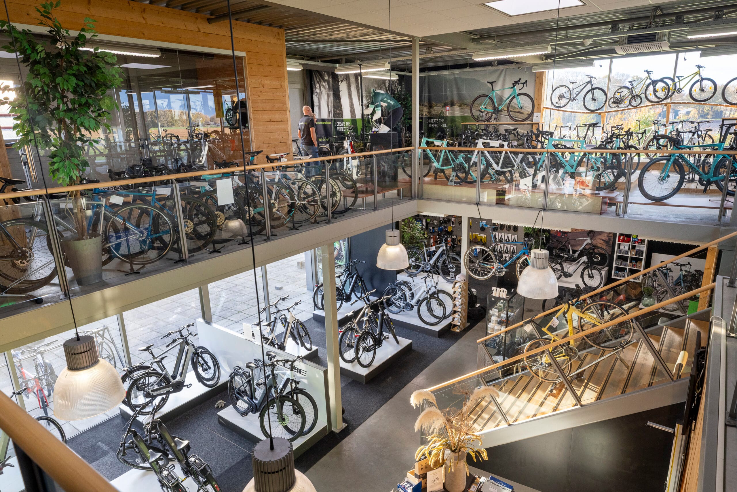 De werkplaats van Scholten Cycling