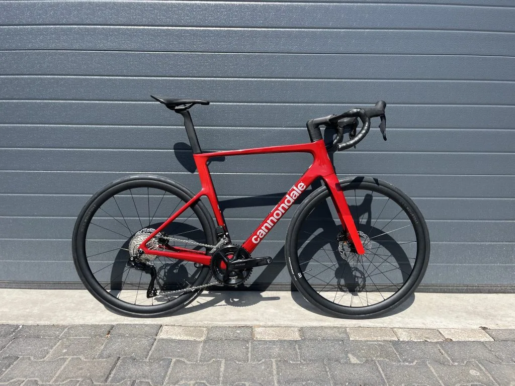 Cannondale SuperSix Evo 4 Carbon 3 105 Di2 Carbon Stuur Vision Trimax