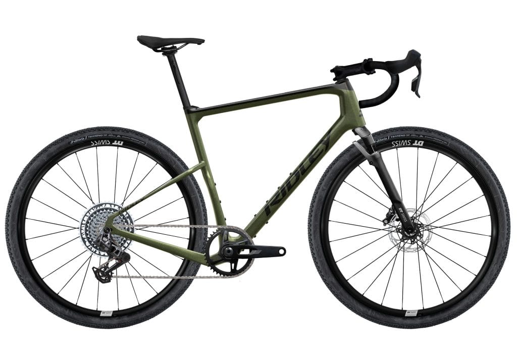 Ridley Kanzo Adventure Sram Rival AXS - Transmission GX 1x12 – Carbon Bikepacking & Avontuur Gravelfiets